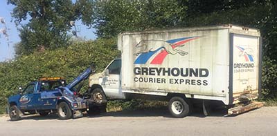 removing a junk truck