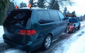 cash for scrap cars Vancouver towing a Honda Odyssey