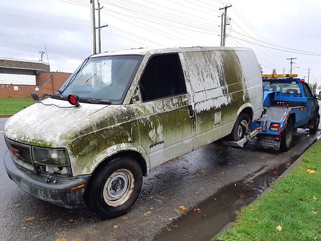Langley scrap car removal of GMC Safari