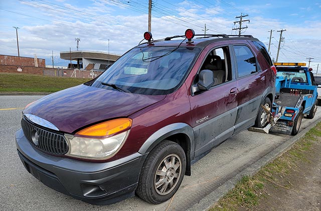 Vancouver Scrap Car Removal of 2006 Buick Rendezvous