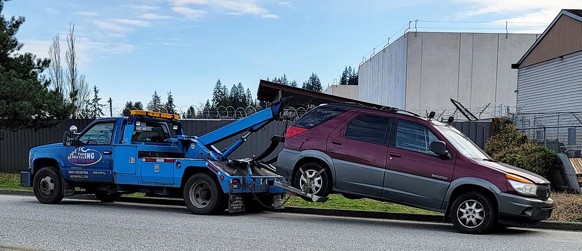 Vancouver scrap car removal of Buick Rendezvous