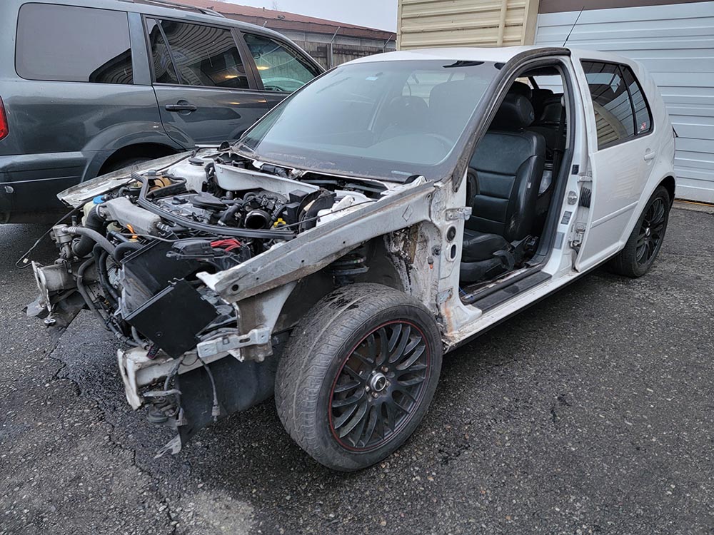 Vancouver scrap car removal of 2001 VW