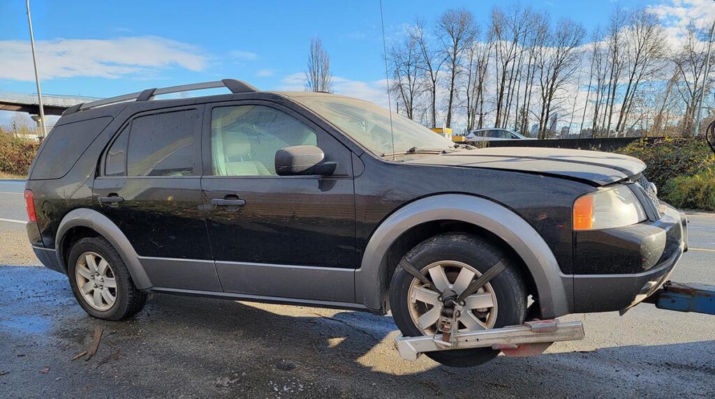 Vancouver scrap car removal of Ford Freestyle