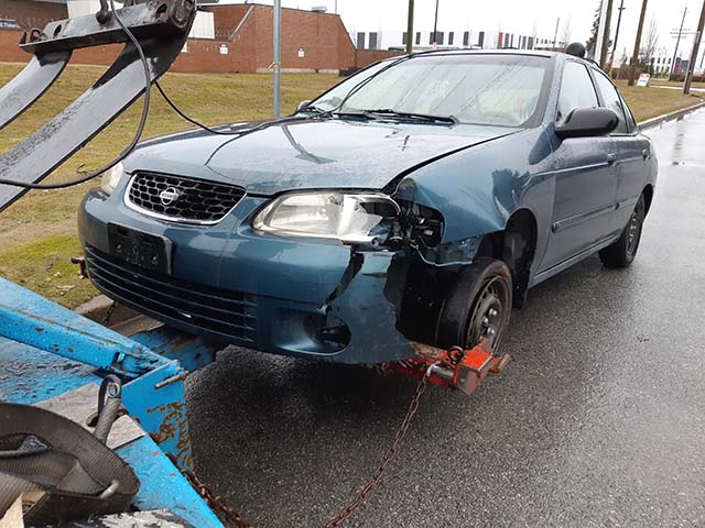 scrap car removal of Nissan Sentra